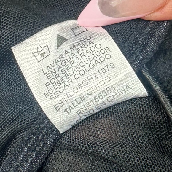 My Boo black corset mesh halter top size S - Picture 6 of 6